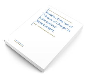 Review of Use of the Theory of Change in International Development